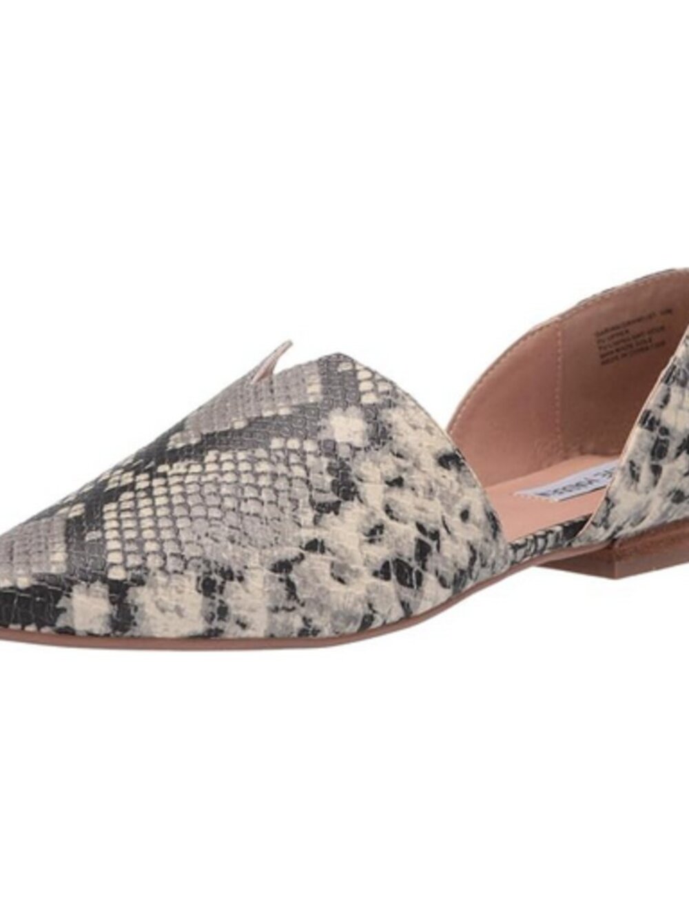 Steve Madden Darian snake skin flats - Picture 3 of 5